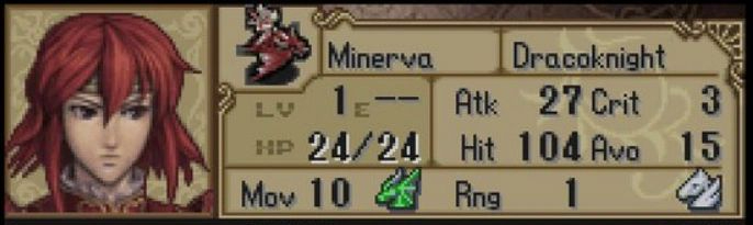 Minerva, Fire Emblem Shadow Dragon