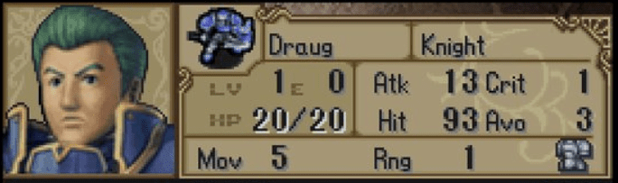 Draug, Fire Emblem: Shadow Dragon