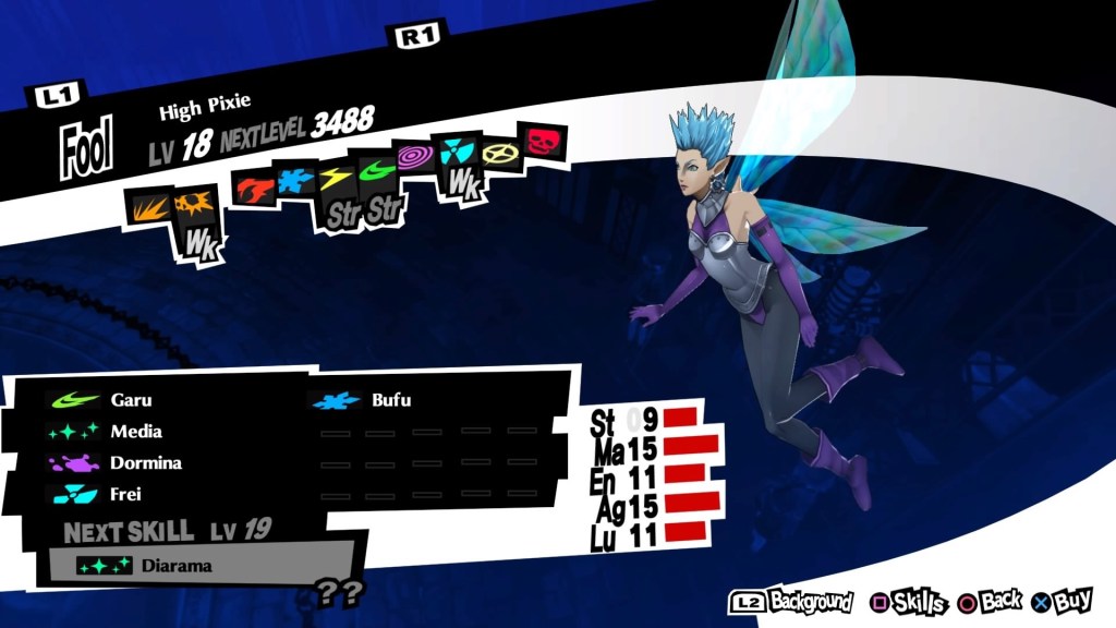 Persona 5 Royal, High Pixie Persona