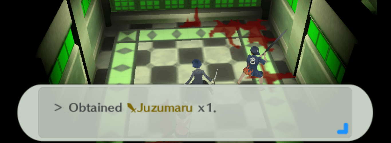 Juzumaru Obtained, Persona 3 Portable