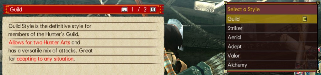 Guild Style Bow, Monster Hunter Generations Ultimate