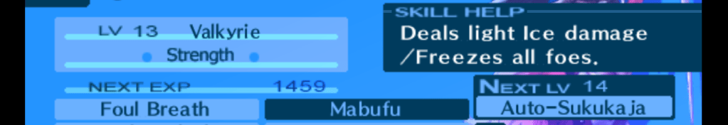 Mabufu Skill, Persona 3 Portable