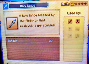 Holy Lance, Dragon Quest 9