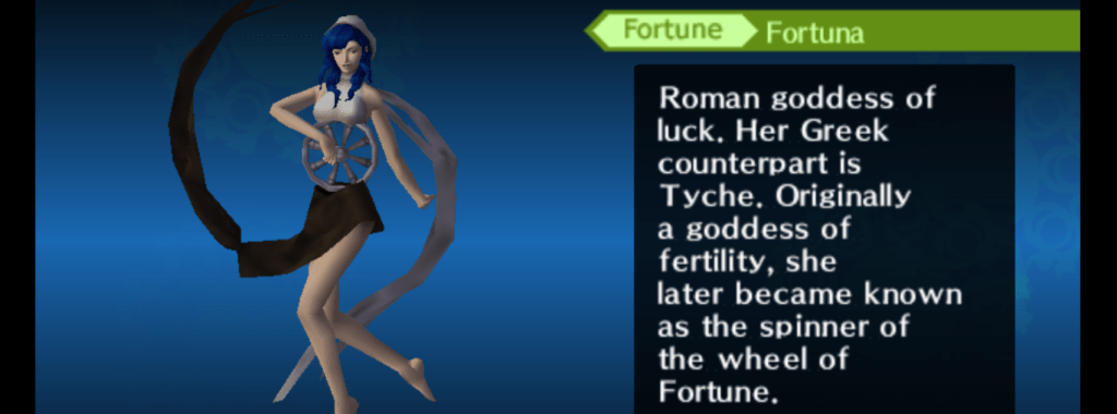 Fortuna, Persona 3 Portable