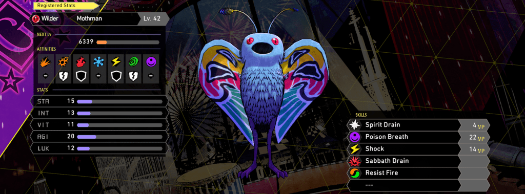 Mothman Demon, Soul Hackers 2